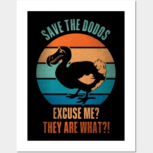 SAVE the DODOS Posters and Art